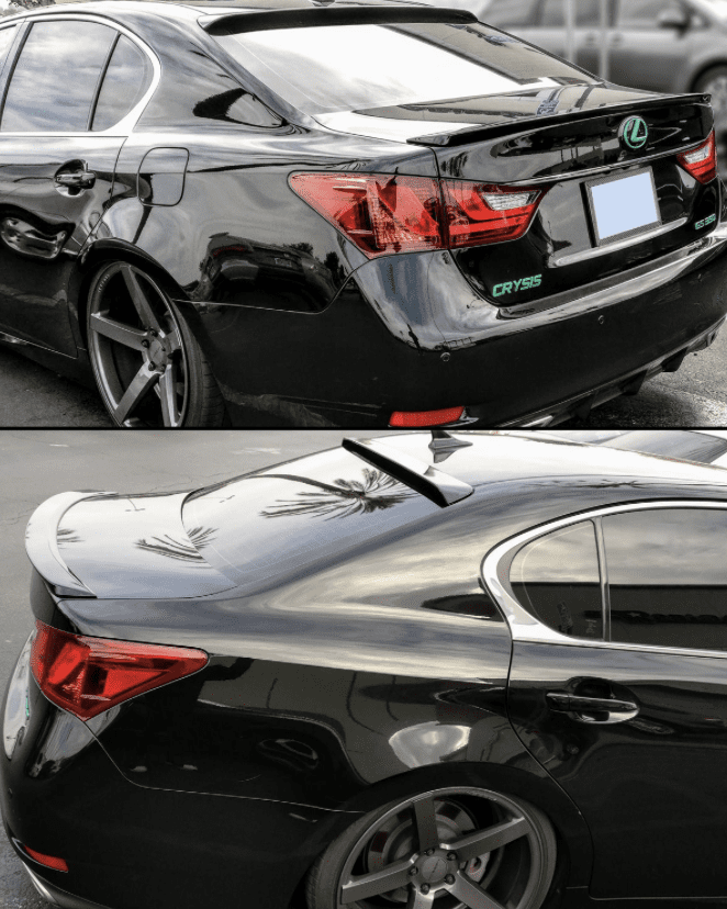 thumbnail image 2 of Carbon Fiber Rear Roof Spoiler For Lexus GS300 GS350 GS450H GSF 2013-2020 2 of 5