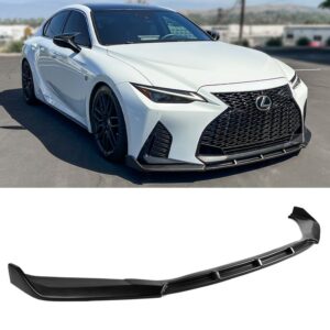 21-25 Lexus IS 300/350/500 Matte Black Front Lip V2