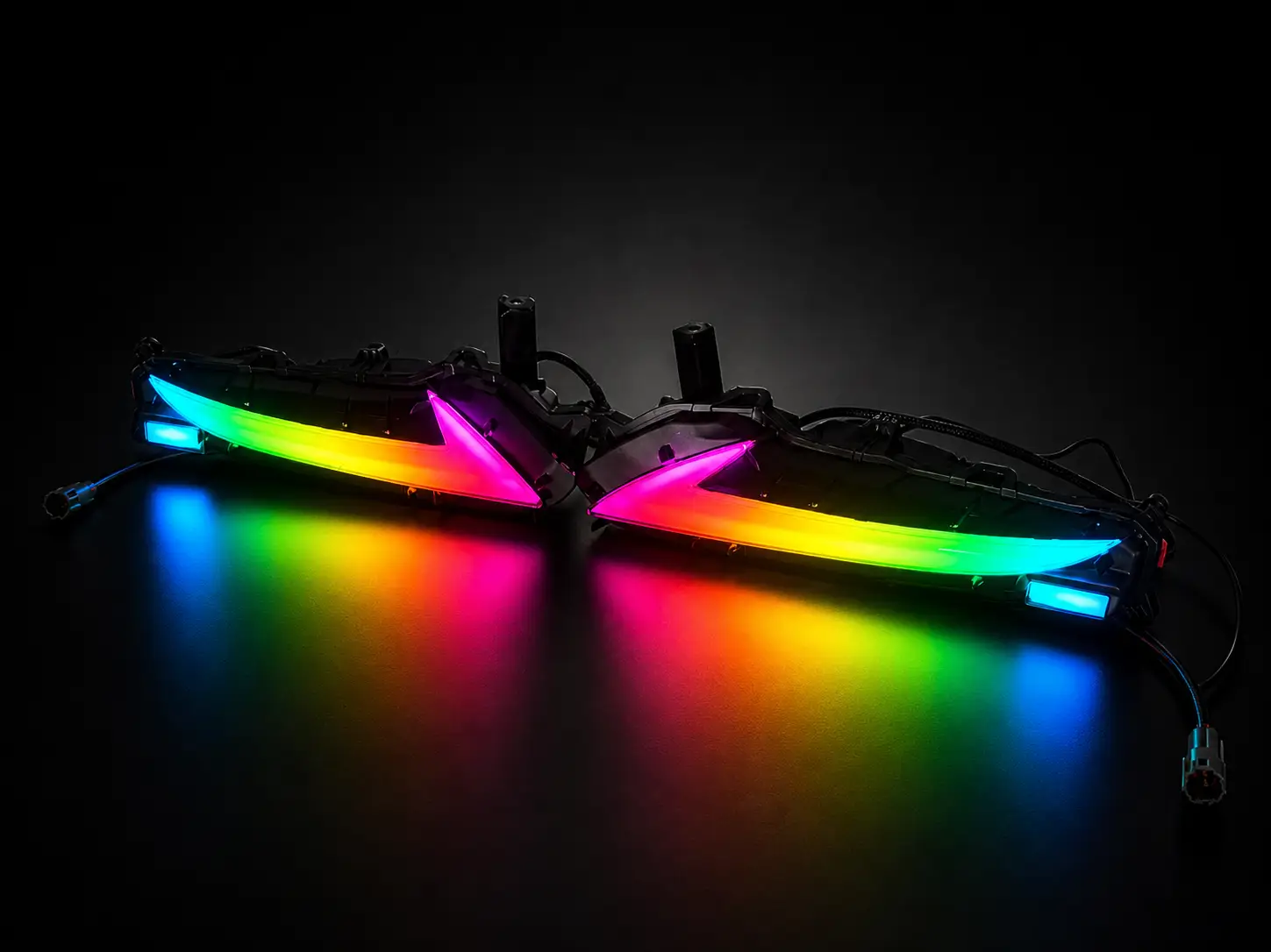 2015-20 Lexus RC & RCF OEM RGB DRL & Side Mirror Lights - Image 14