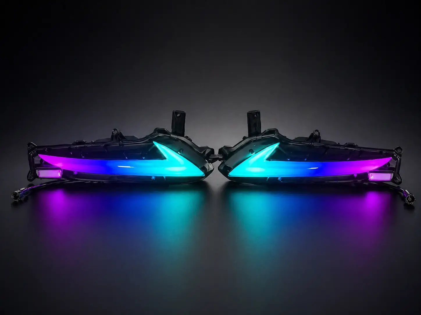 2015-20 Lexus RC & RCF OEM RGB DRL & Side Mirror Lights - Image 13