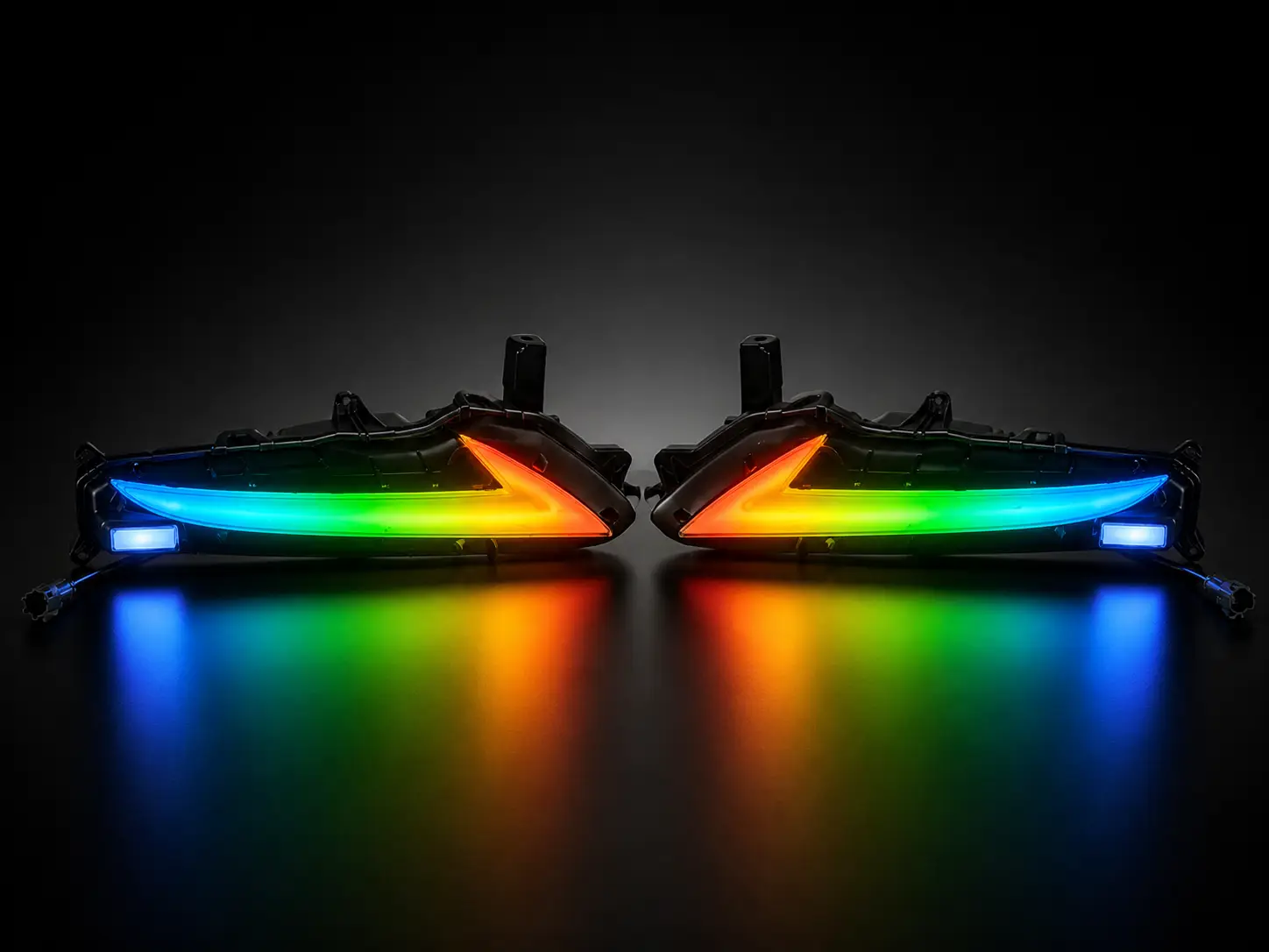 2015-20 Lexus RC & RCF OEM RGB DRL & Side Mirror Lights - Image 12