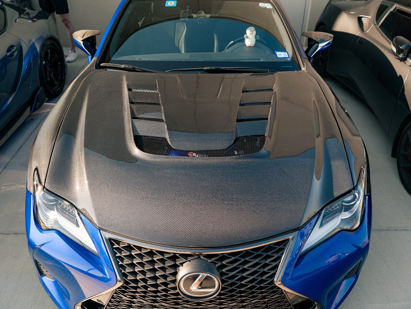 2015-26 Lexus RC Carbon Fiber Hood - Image 6
