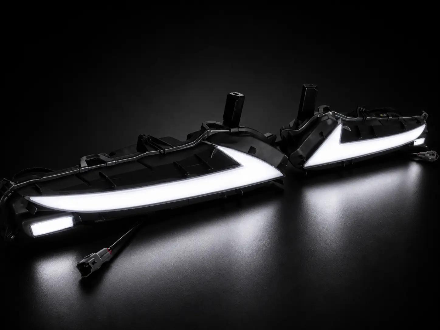 2015-20 Lexus RC & RCF OEM RGB DRL & Side Mirror Lights - Image 4