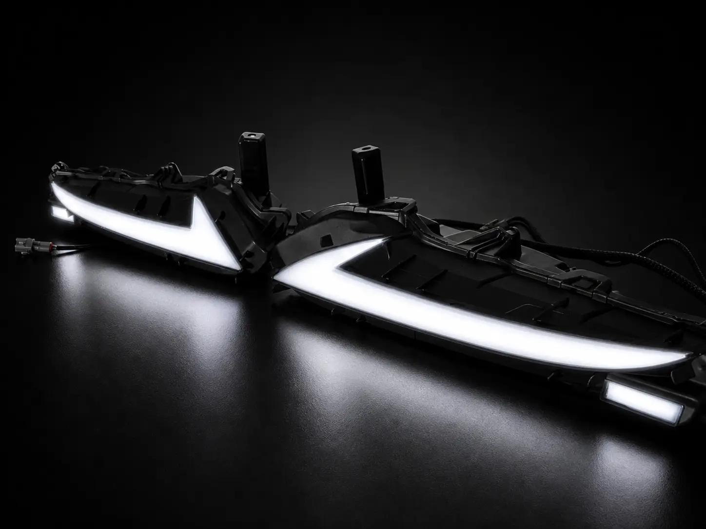 2015-20 Lexus RC & RCF OEM RGB DRL & Side Mirror Lights - Image 2