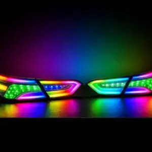 2018-24 Toyota Camry Clear RGB LED Tail Lights