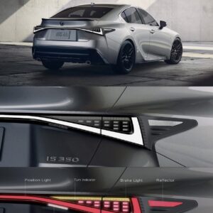 2021-26 Lexus IS Invoke Tail Lights - Japanese Version - V2