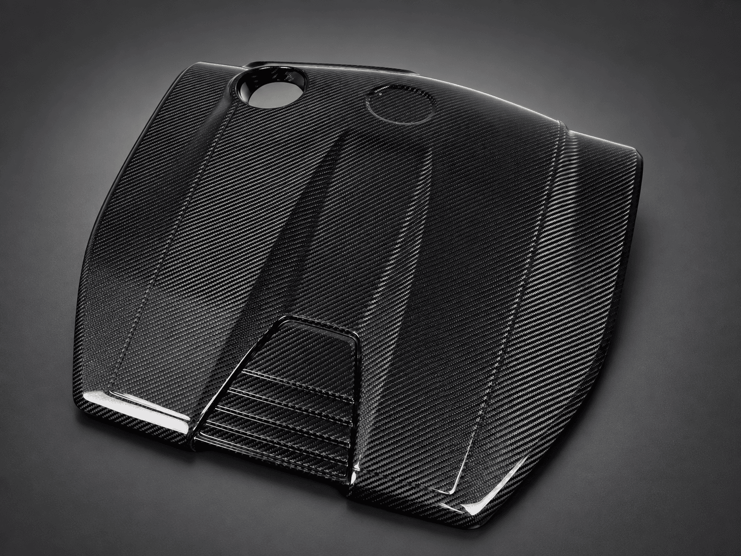 2013-2015 Lexus GS Carbon Fiber Engine Cover - Image 3